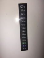 Отзыв: Самоклеящийся термометр, — Отлично